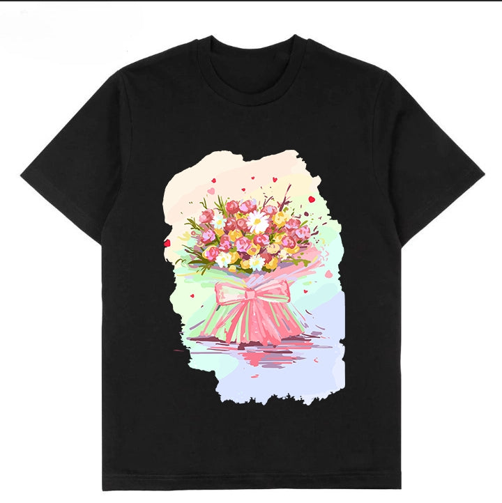 T-0059|Cartoon Classic Crew Neck T-Shirt - Soft Cotton Blend | Malaysia Factory Direct | Fast Local Shipping