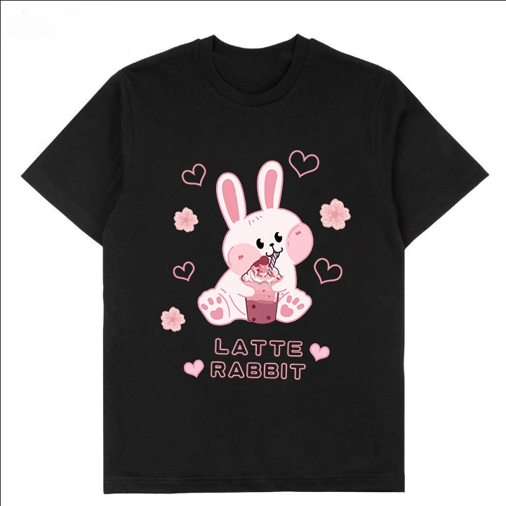 T-0084|Cartoon Classic Crew Neck T-Shirt - Soft Cotton Blend | Malaysia Factory Direct | Fast Local Shipping