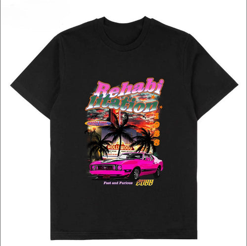 T-0043|Cartoon Classic Crew Neck T-Shirt - Soft Cotton Blend | Malaysia Factory Direct | Fast Local Shipping