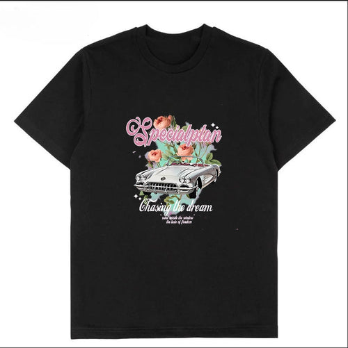 T-0044|Cartoon Classic Crew Neck T-Shirt - Soft Cotton Blend | Malaysia Factory Direct | Fast Local Shipping