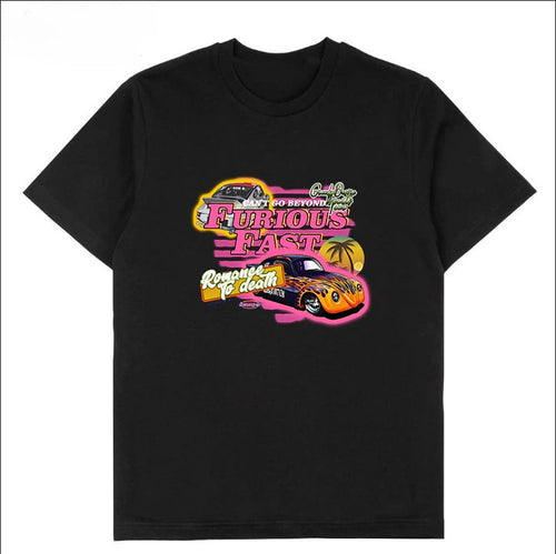 T-0045|Cartoon Classic Crew Neck T-Shirt - Soft Cotton Blend | Malaysia Factory Direct | Fast Local Shipping