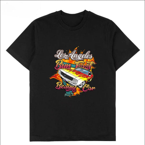 T-0046|Cartoon Classic Crew Neck T-Shirt - Soft Cotton Blend | Malaysia Factory Direct | Fast Local Shipping