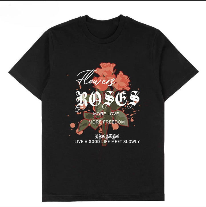 T-0054|Cartoon Classic Crew Neck T-Shirt - Soft Cotton Blend | Malaysia Factory Direct | Fast Local Shipping