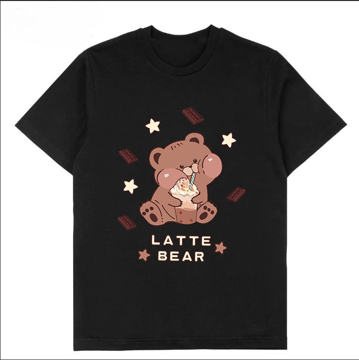 T-0079|Cartoon Classic Crew Neck T-Shirt - Soft Cotton Blend | Malaysia Factory Direct | Fast Local Shipping