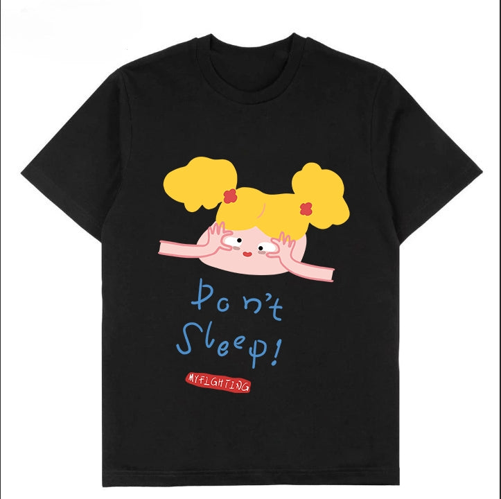 T-0092|Cartoon Classic Crew Neck T-Shirt - Soft Cotton Blend | Malaysia Factory Direct | Fast Local Shipping